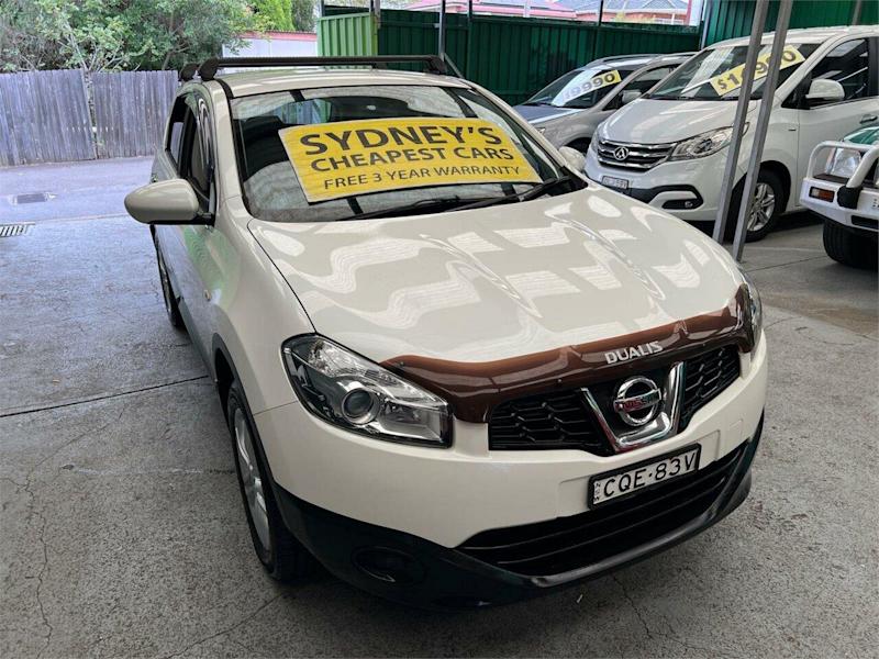 2013 Nissan Dualis J10W Series 4 MY13 ST Hatch 2WD White 6 Speed Manual Hatchback62934703169921111