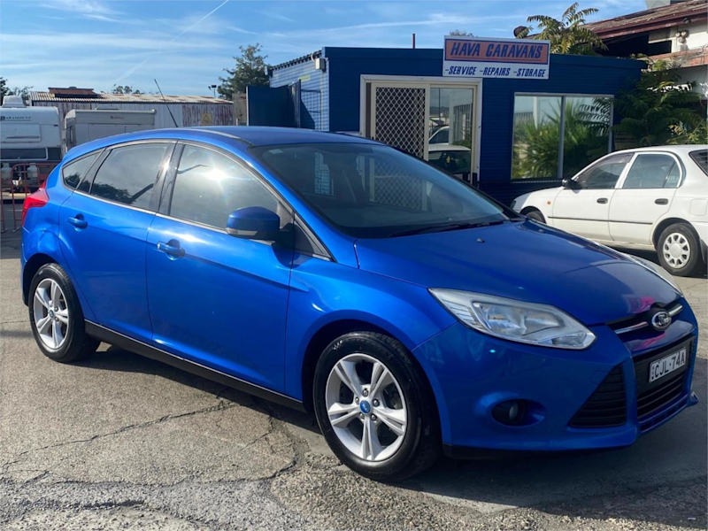 2012 Ford Focus LW MkII Trend PwrShift Blue 6 Speed Sports Automatic Dual Clutch Hatchback62933714622339113