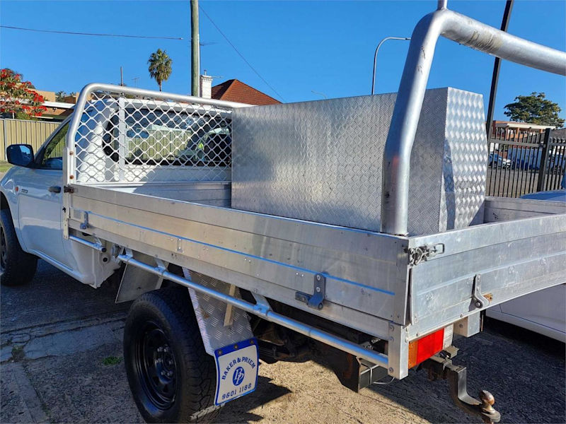 2009 Mitsubishi Triton ML MY09 GL White 5 Speed Manual Cab Chassis62933715451265114