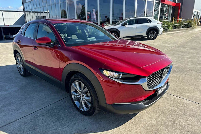 2022 Mazda CX-30 DM G20 Evolve Red Wagon62937624678531111
