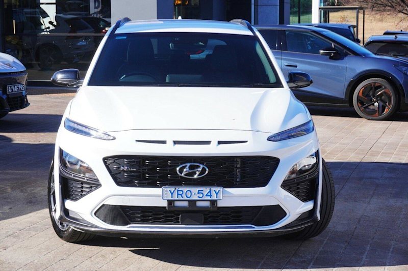 2021 Hyundai Kona Os.v4 MY21 N-Line D-CT AWD White 7 Speed Sports Automatic Dual Clutch Wagon62938582396289111