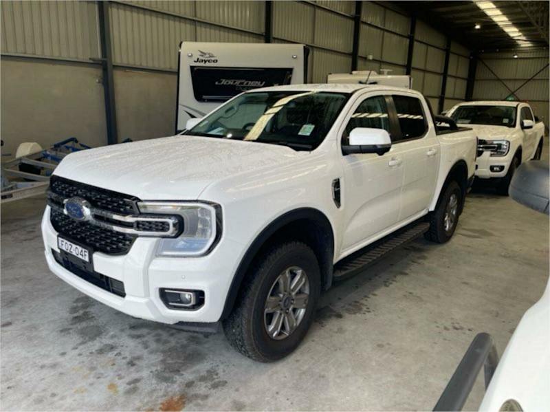 2023 Ford Ranger PY 2024.00MY XLT White 10 Speed Sports Automatic Dual Cab62935683932290112