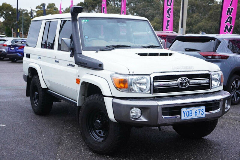 2023 Toyota Landcruiser VDJ76R GXL Grey 5 Speed Manual Wagon629376252564501117
