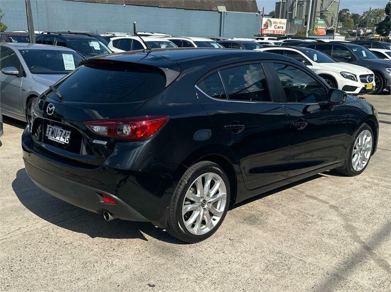 2016 Mazda 3 BM5438 SP25 SKYACTIV-Drive Black 6 Speed Sports Automatic Hatchback62934698136451113