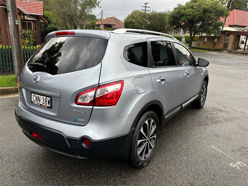 2013 Nissan Dualis J10 Series 3 +2 TI-L (4x2) Grey 6 Speed CVT Auto Sequential Wagon62934699231619113