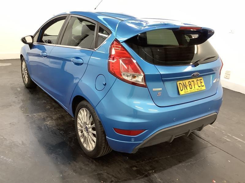 2013 Ford Fiesta WZ Sport Blue 6 Speed Automatic Hatchback62935687986562112