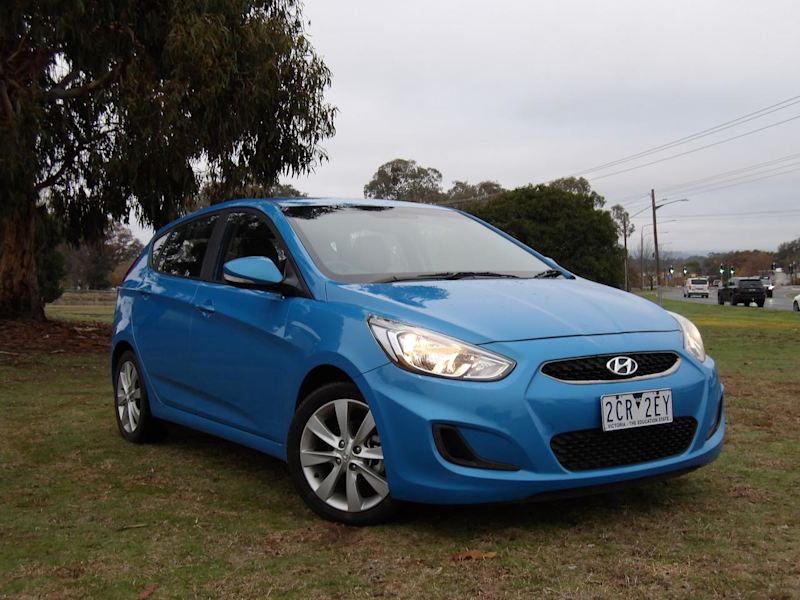 2018 Hyundai Accent RB6 MY19 Sport Blue Lagoon 6 Speed Sports Automatic Hatchback63437623397507110