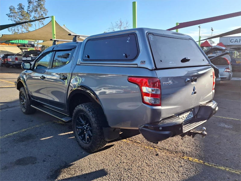 2017 Mitsubishi Triton MQ MY17 GLS Double Cab Sports Edition Grey 6 Speed Manual Utility62935693579267114