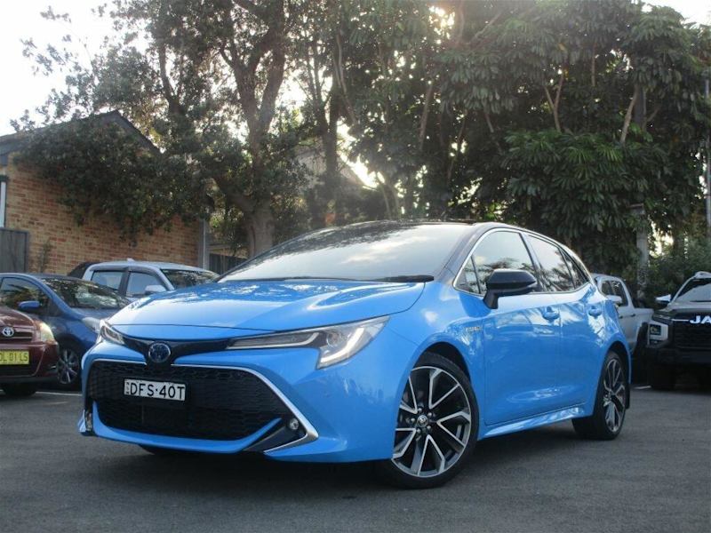2023 Toyota Corolla ZWE219R ZR TWO-Tone OPT Prem Paint HYB Eclectic Blue - Black Roof62933704523011113