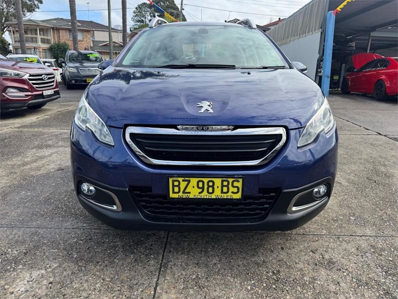 2013 Peugeot 2008 A94 Active Blue 4 Speed Sports Automatic Wagon62933708612993111