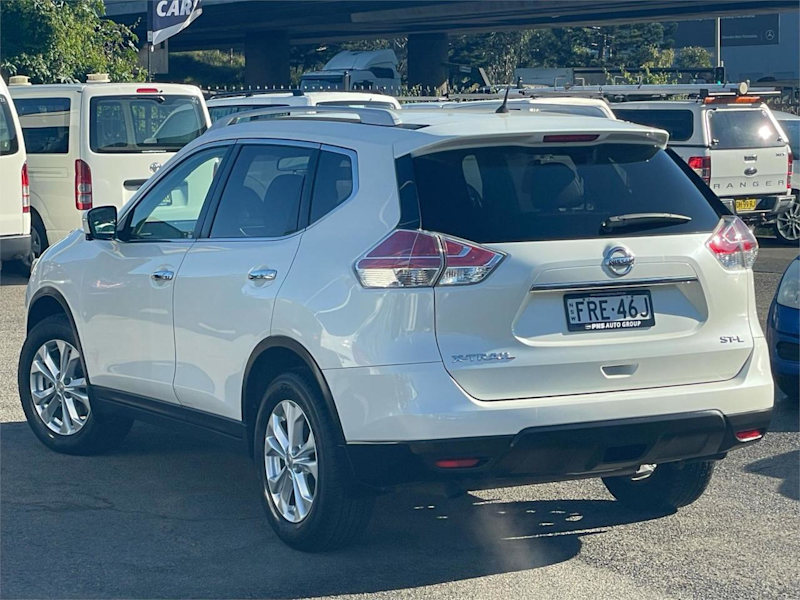 2014 Nissan X-Trail T32 ST-L X-tronic 2WD White 7 Speed Constant Variable Wagon62936663644802114