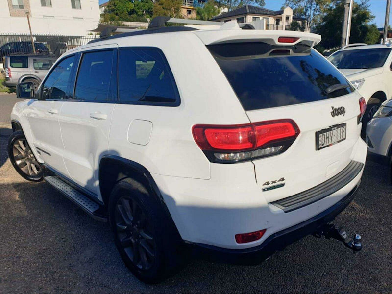 2016 Jeep Grand Cherokee WK MY16 75th Anniversary (4x4) White 8 Speed Automatic Wagon62882771034497113