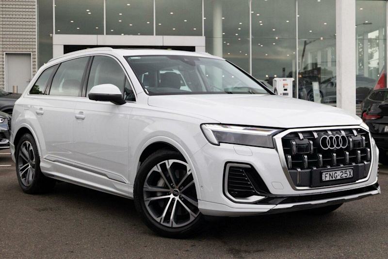 2024 Audi Q7 4M MY25 45 TDI Tiptronic Quattro White 8 Speed Sports Automatic Wagon62932712554114110