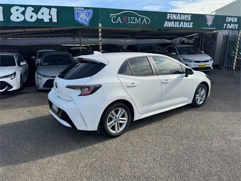 2020 Toyota Corolla Mzea12R Ascent Sport White Continuous Variable Hatchback62933714650370112
