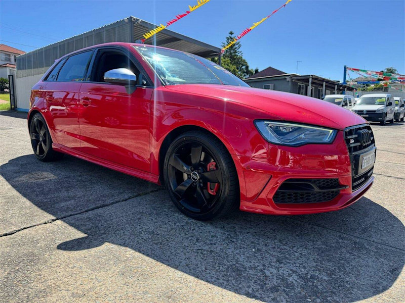 2014 Audi S3 8V MY15 Sportback S Tronic Quattro Red 6 Speed Sports Automatic Dual Clutch Hatchback62934704801795112