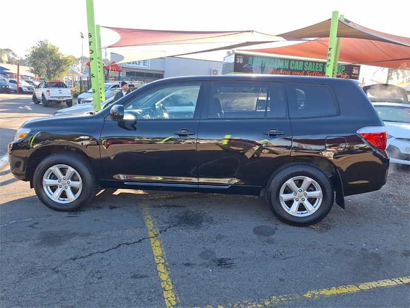 2009 Toyota Kluger GSU40R KX-R 2WD Black 5 Speed Sports Automatic Wagon62882767490562113