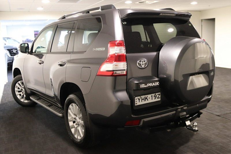 2017 Toyota Landcruiser Prado GDJ150R Kakadu Grey Sequential Auto Wagon62882727927426112