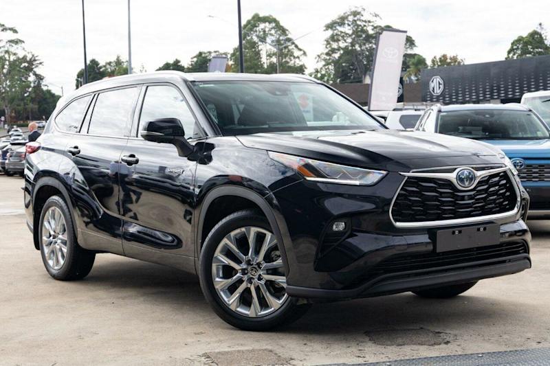 2023 Toyota Kluger Axuh78R Grande eFour Black 6 Speed Constant Variable Wagon Hybrid62932714908674110