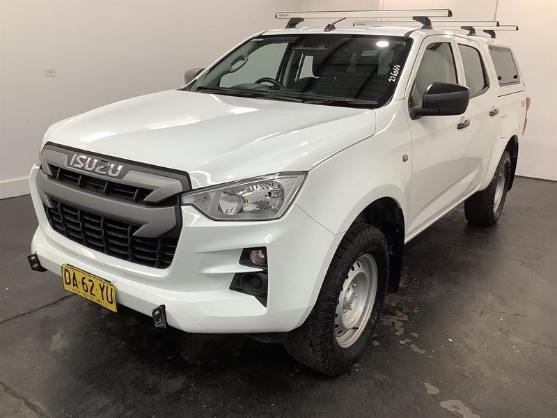 2021 Isuzu D-MAX RG MY21 SX (4x4) Mineral White 6 Speed Auto SEQ Sports Mode Crew Cab Utility62934701146627111
