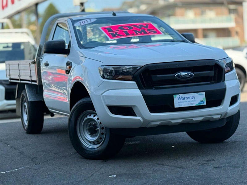 2017 Ford Ranger PX MkII MY17 Update XL 2.2 Hi-Rider (4x2) White 6 Speed Automatic Cab Chassis62934708257026113