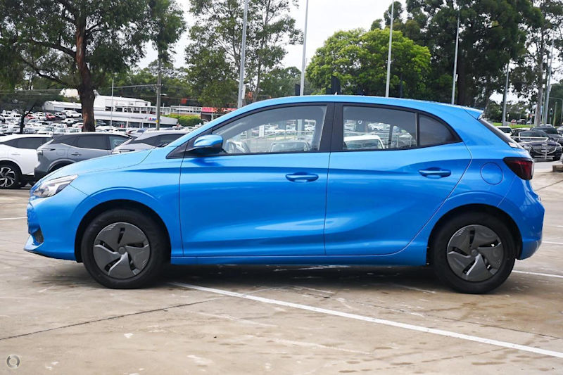 2025 MG MG3 ZP22 MY25.5 Vibe Blue 8 Speed Constant Variable Hatchback63437622809347114