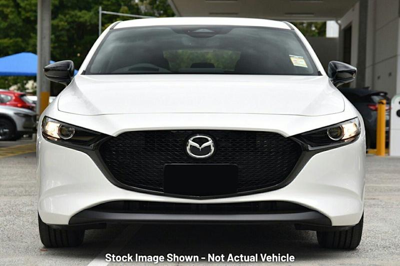 2025 Mazda 3 BP2HLA G25 SKYACTIV-Drive Evolve SP Snowflake White Pearl 6 Speed Sports Automatic62932714509827113