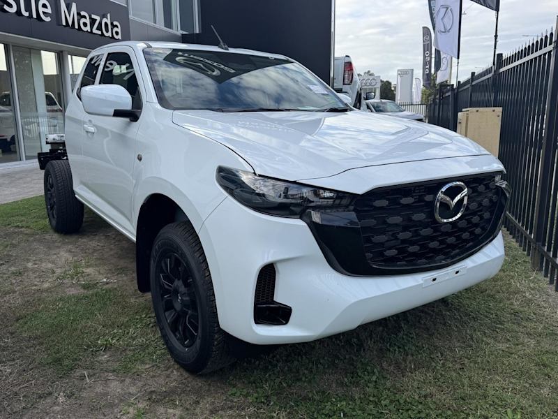 2025 Mazda BT-50 TFS40J XT Freestyle Ice White 6 Speed Sports Automatic Cab Chassis62934704700802110
