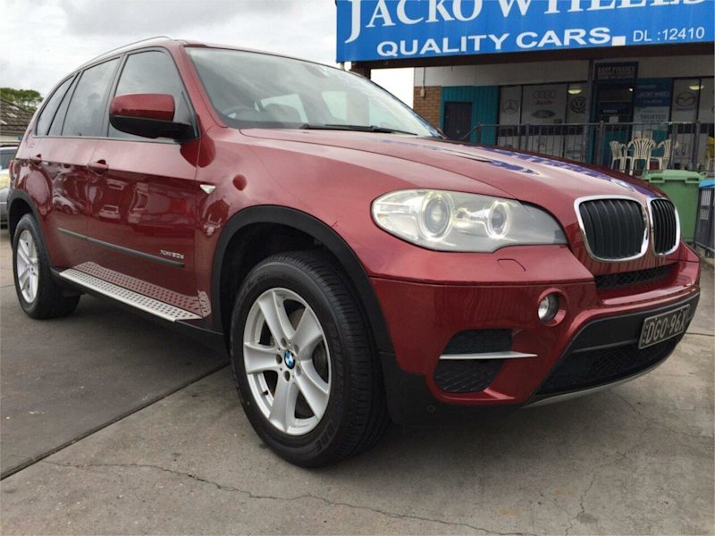 2010 BMW X5 E70 MY10 xDrive30d Red 8 Speed Automatic Sequential Wagon62934704432386113