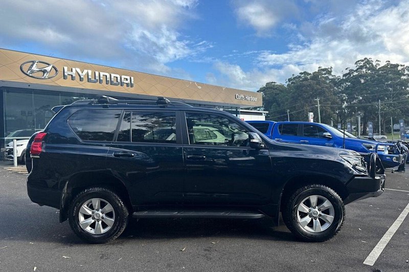 2022 Toyota Landcruiser Prado GDJ150R GXL Peacock Black 6 Speed Sports Automatic Wagon62939538411011112