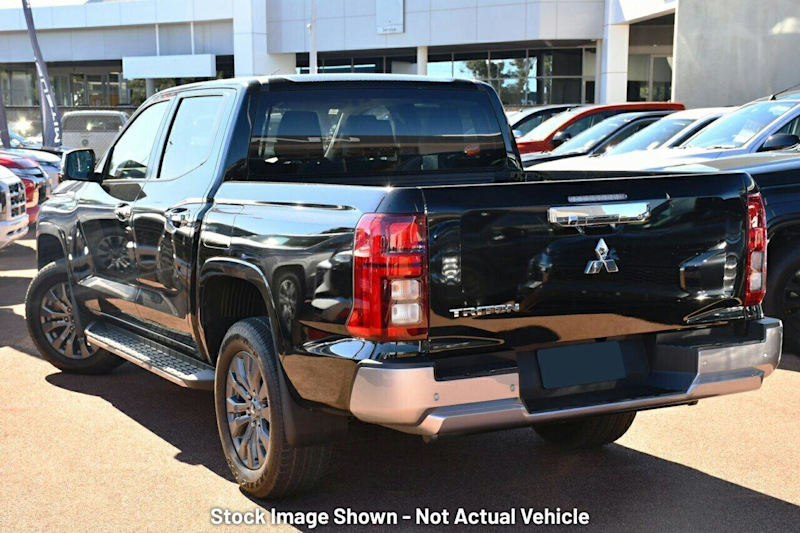 2025 Mitsubishi Triton MV MY25 GLS Pick-up Double Cab 4x4 Black 6 Speed Sports Automatic Utility62937622767490112