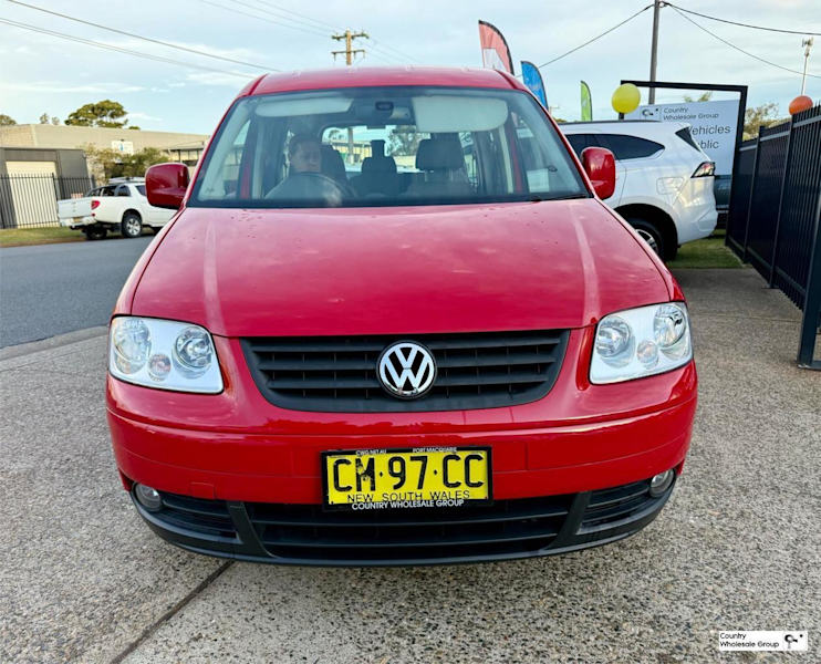 2010 Volkswagen Caddy 2K MY09 Maxi Life Red 6 Speed Direct Shift Wagon62935685932417111