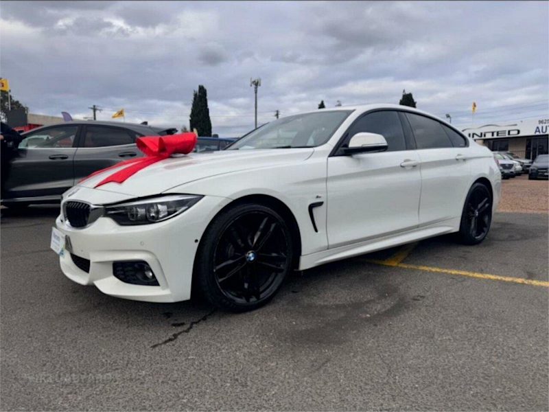 2018 BMW 4 Series F36 LCI 420i Gran Coupe M Sport White 8 Speed Sports Automatic Hatchback62932713997443113