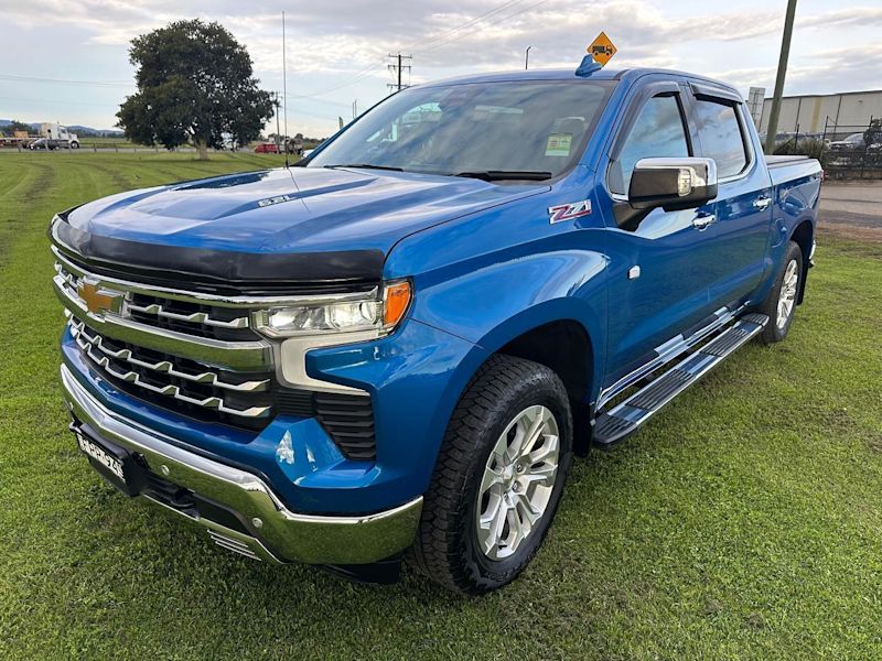 2024 Chevrolet Silverado T1 MY24 1500 LTZ Premium Pickup Crew Cab W/Tech Pack Blue 10 Speed62936660840067112