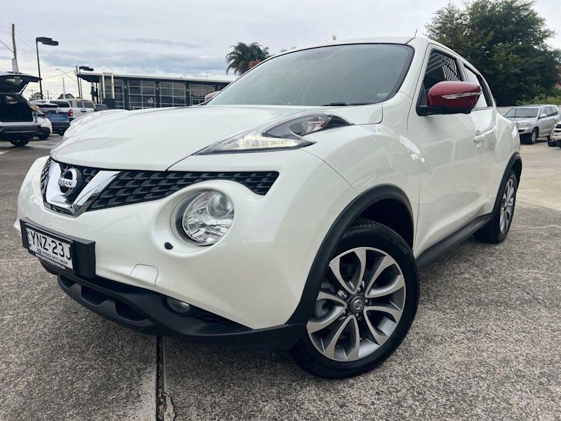 2018 Nissan Juke F15 MY18 Ti-S X-tronic AWD White 1 Speed Constant Variable Hatchback62936662839426114