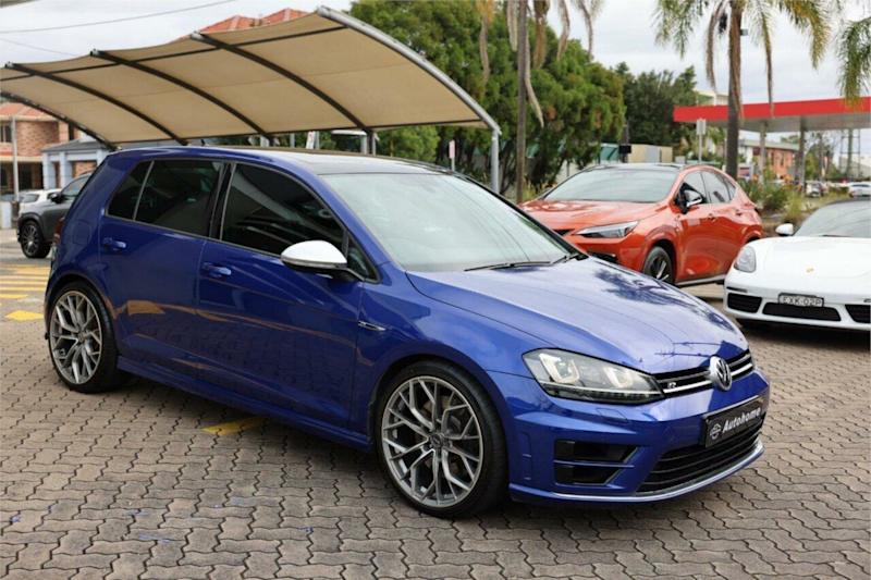 2016 Volkswagen Golf VII MY16 R DSG 4MOTION Blue 6 Speed Sports Automatic Dual Clutch Hatchback62934703029379113