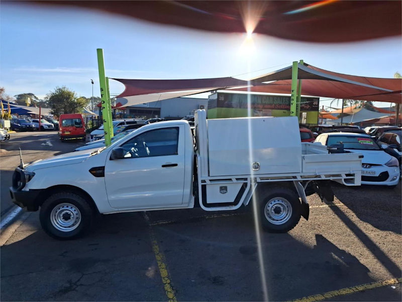 2018 Ford Ranger PX MkII 2018.00MY XL White 6 Speed Sports Automatic Cab Chassis62934703563137113