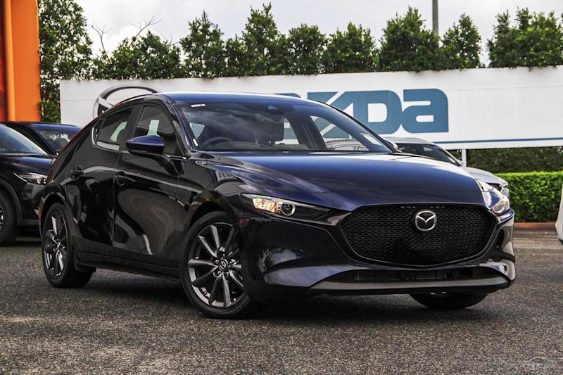 2024 Mazda 3 BP2H7A G20 SKYACTIV-Drive Evolve Blue 6 Speed Sports Automatic Hatchback62932712736899110