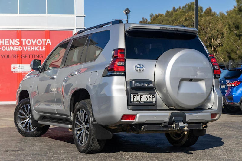 2023 Toyota Landcruiser Prado GDJ150R Kakadu Silver 6 Speed Sports Automatic Wagon62935684061698112