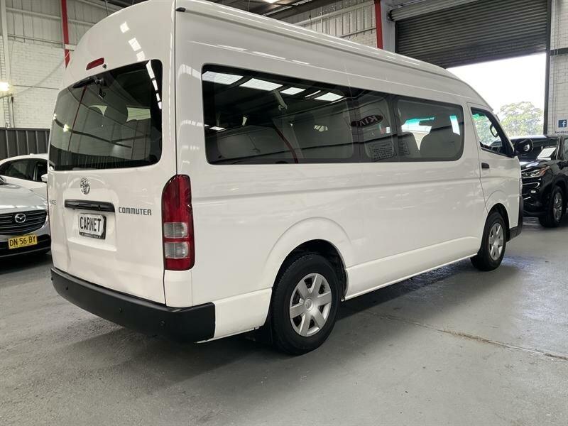2016 Toyota HiAce KDH223R MY16 Commuter White 4 Speed Automatic Bus62933713811715114