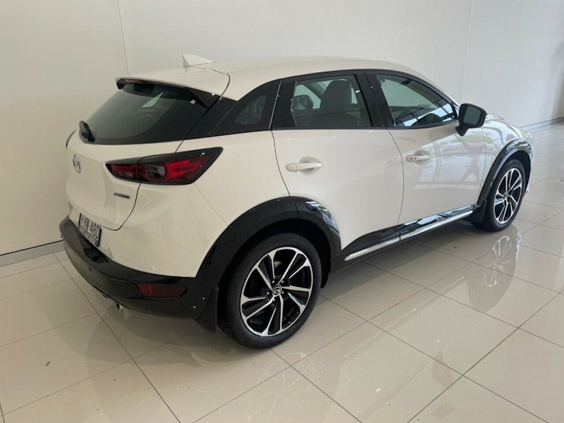 2023 Mazda CX-3 DK2W7A Akari SKYACTIV-Drive FWD Snowflake White Pearl 6 Speed Sports Automatic Wagon62939538542594112