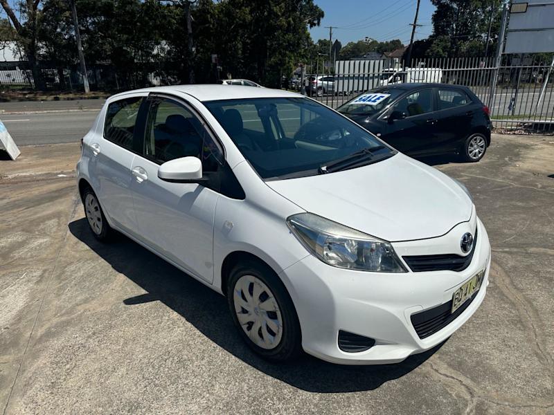 2012 Toyota Yaris YRS NCP131R White Automatic Hatchback62933706669825111