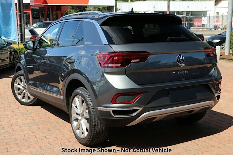 2025 Volkswagen T-ROC D11 MY25 110TSI Style Indium Grey 8 Speed Sports Automatic Wagon62882765443458112
