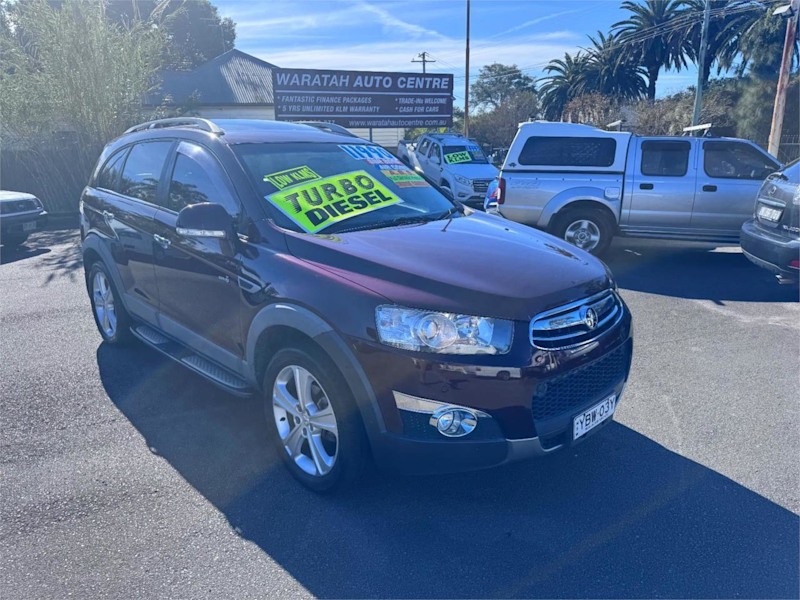 2012 Holden Captiva CG MY12 7 LX (4x4) Red 6 Speed Automatic Wagon62932713536385111