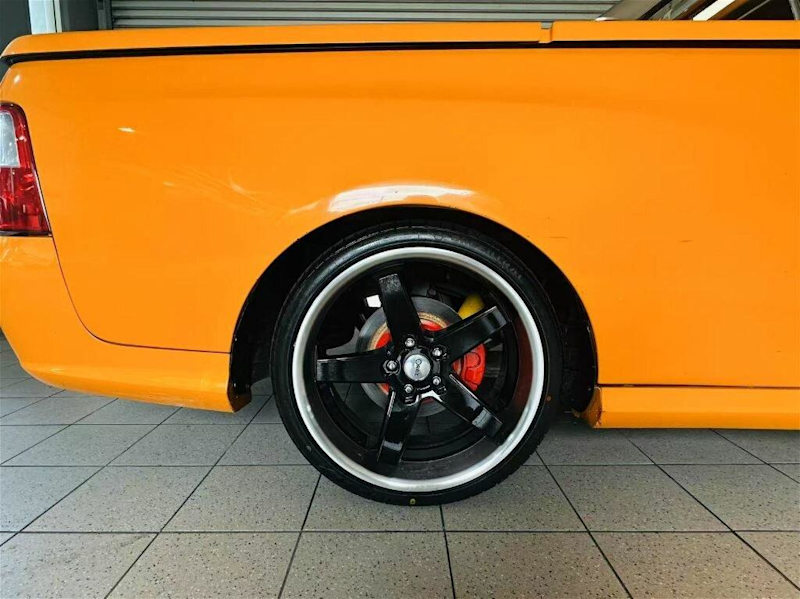 2008 Ford Falcon FG XR6 Orange 6 Speed Manual Utility62933709301123114