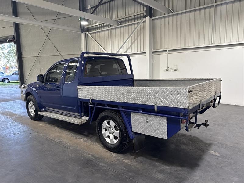 2008 Nissan Navara D40 ST-X (4x4) Blue 5 Speed Automatic King Cab Chassis62932714262401114