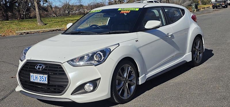2016 Hyundai Veloster FS4 Series 2 SR Turbo White 6 Speed Manual Coupe62936657396353112