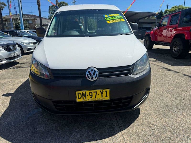 2014 Volkswagen Caddy 2KN MY14 TSI160 SWB White 5 Speed Manual Van62935691706371111