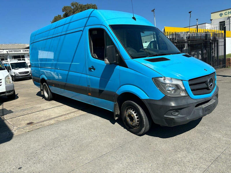 2015 Mercedes-Benz Sprinter 906 MY14 516CDI LWB Hi Roof Blue 7 Speed Automatic Van62933704981634111