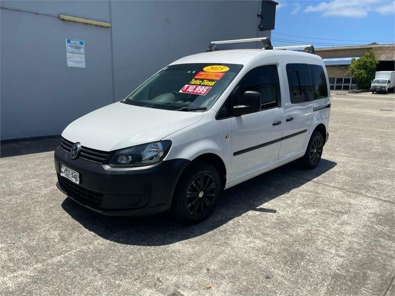 2015 Volkswagen Caddy 2K MY15 TDI250 White 7 Speed Auto Direct Shift Van62933709633667112