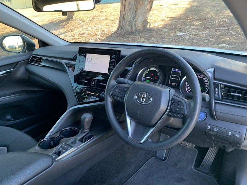 2024 Toyota Camry Axvh70R Ascent Glacier White 6 Speed Constant Variable Sedan Hybrid63437623248001112